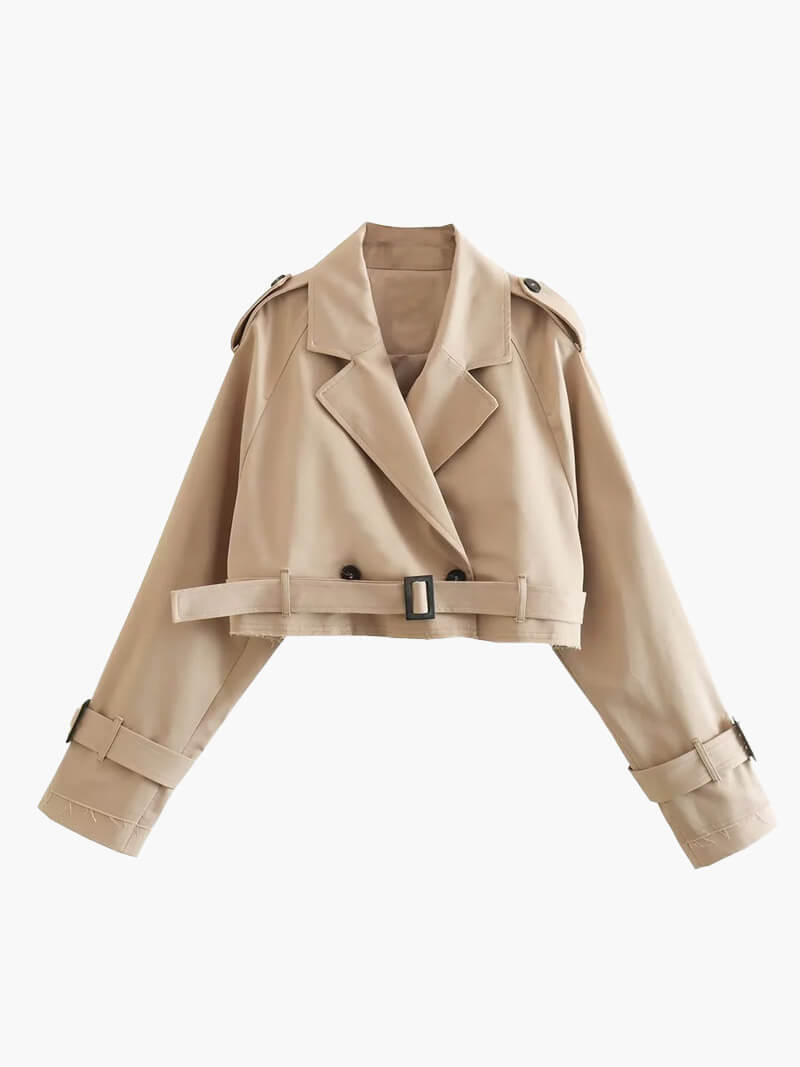 Montgomery | Blair Cropped Trenchcoat