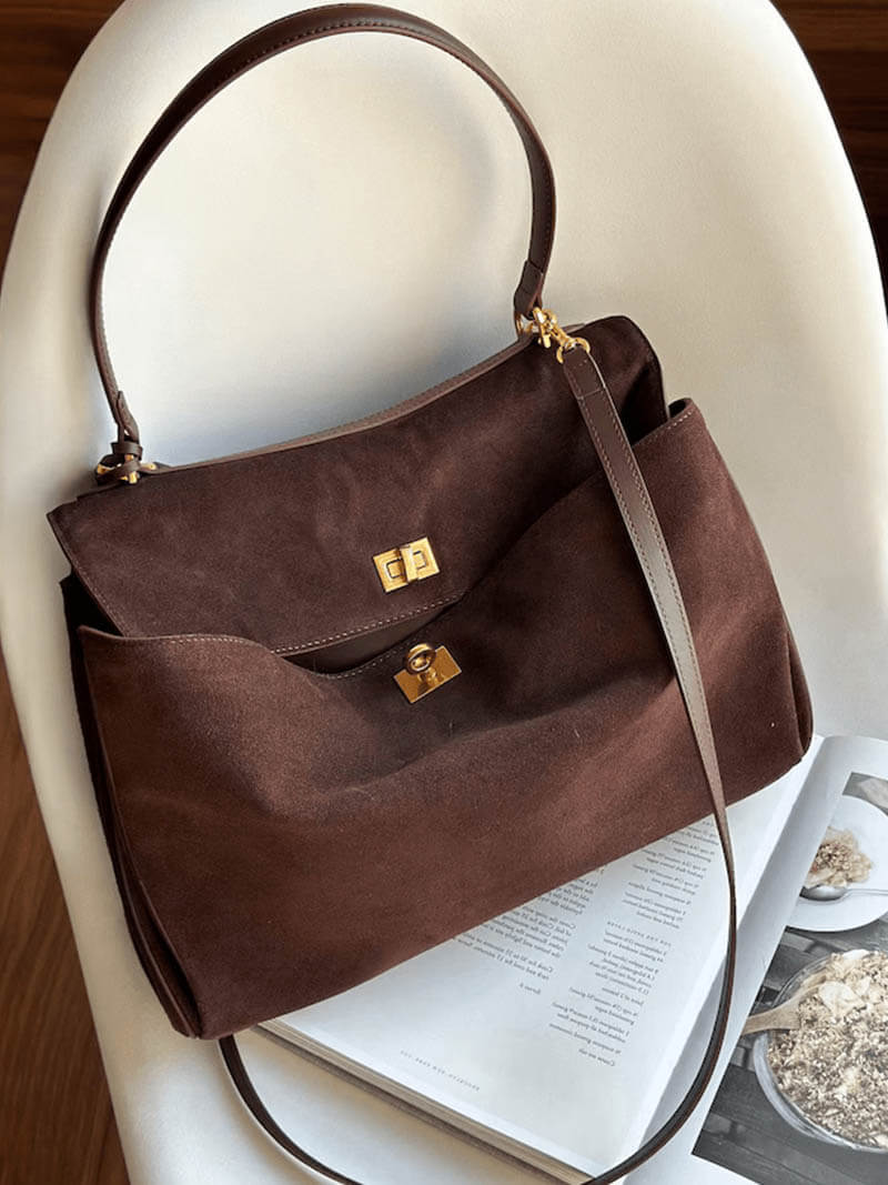 Montgomery | ramona faux suede bag