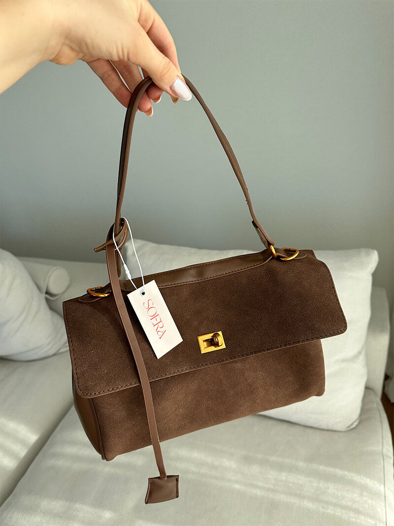 Montgomery | ramona faux suede bag