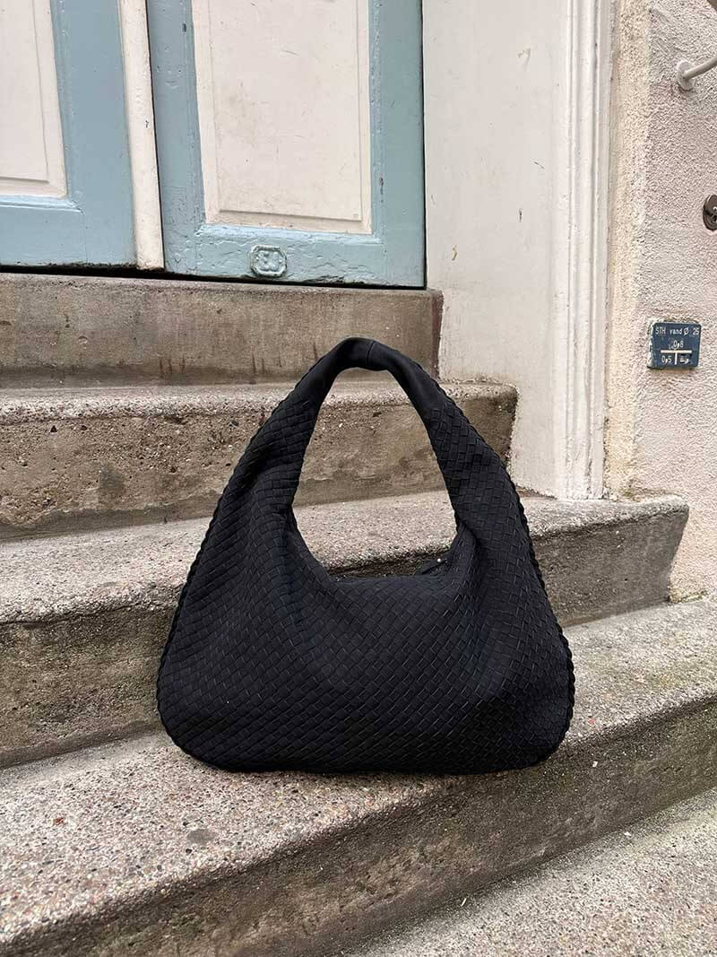 Montgomery | Suede Woven Bag XL