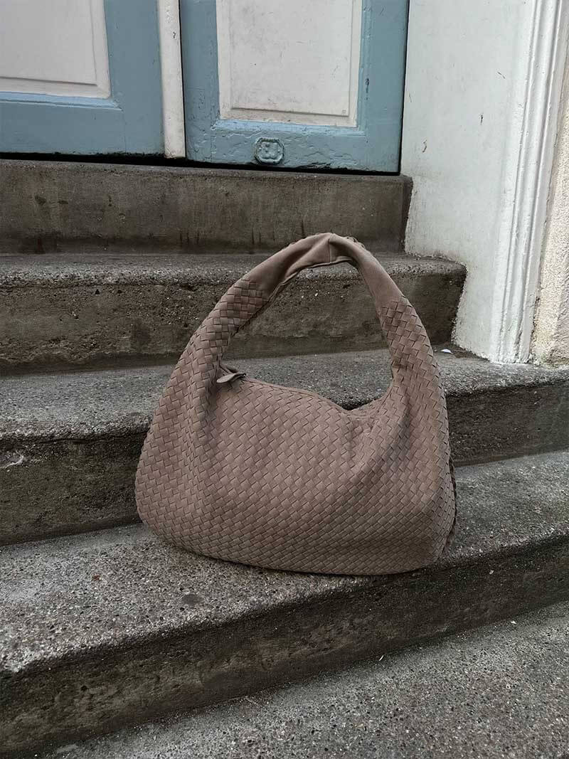 Montgomery | Suede Woven Bag XL