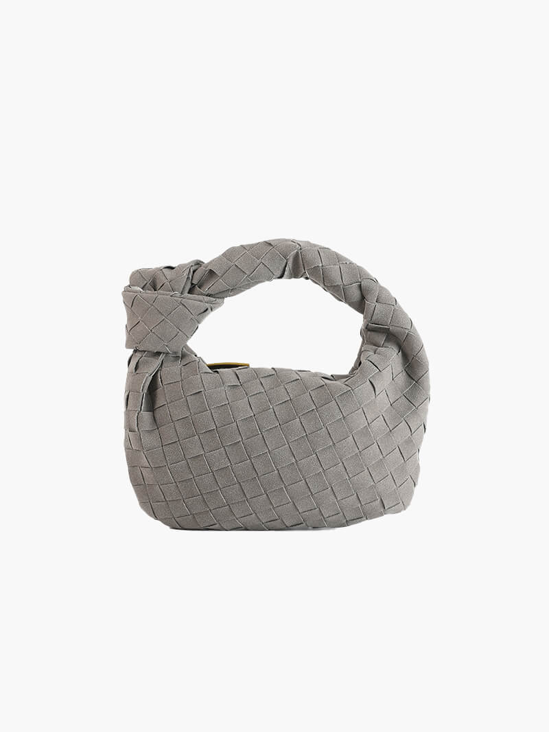 Montgomery | Woven Bag mini suede