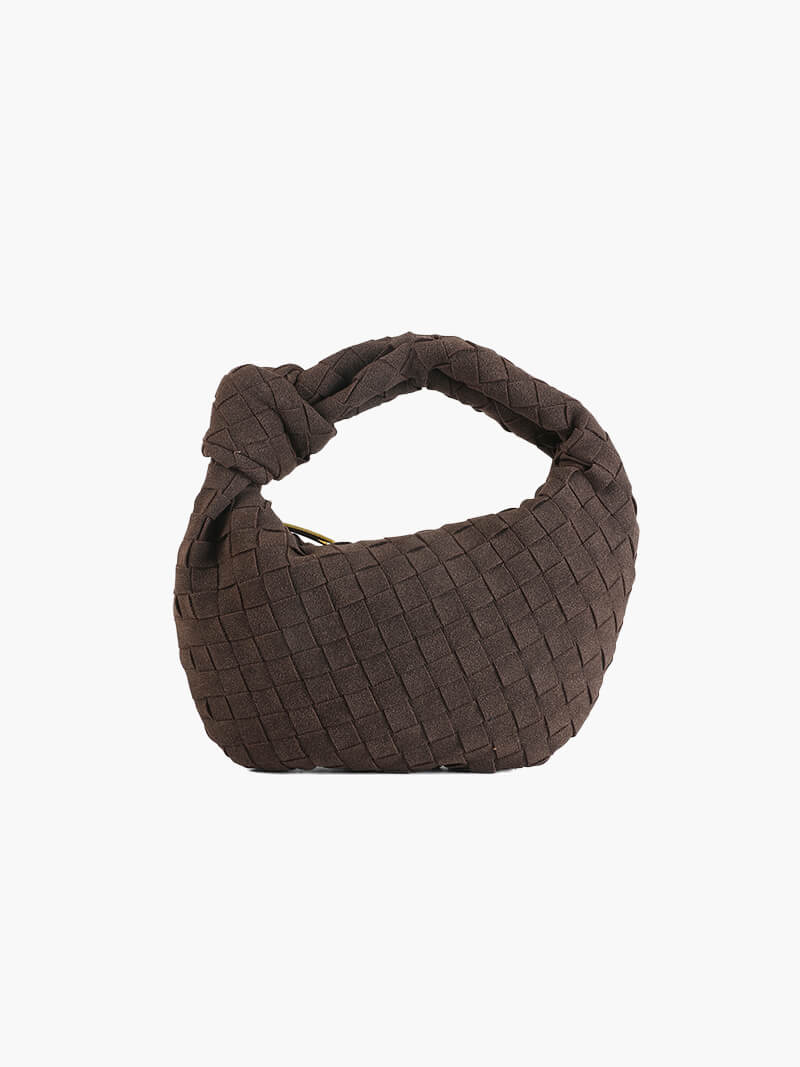 Montgomery | Woven Bag mini suede