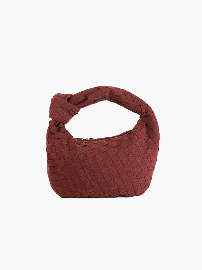 Montgomery | Woven Bag mini suede