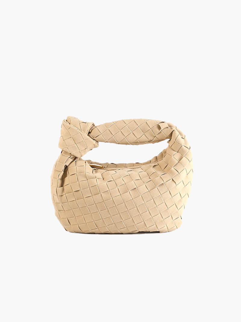 Montgomery | Woven Bag mini suede