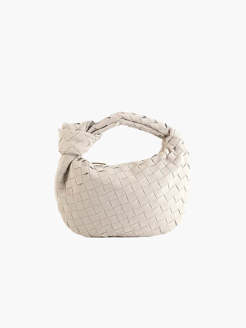 Montgomery | Woven Bag mini suede