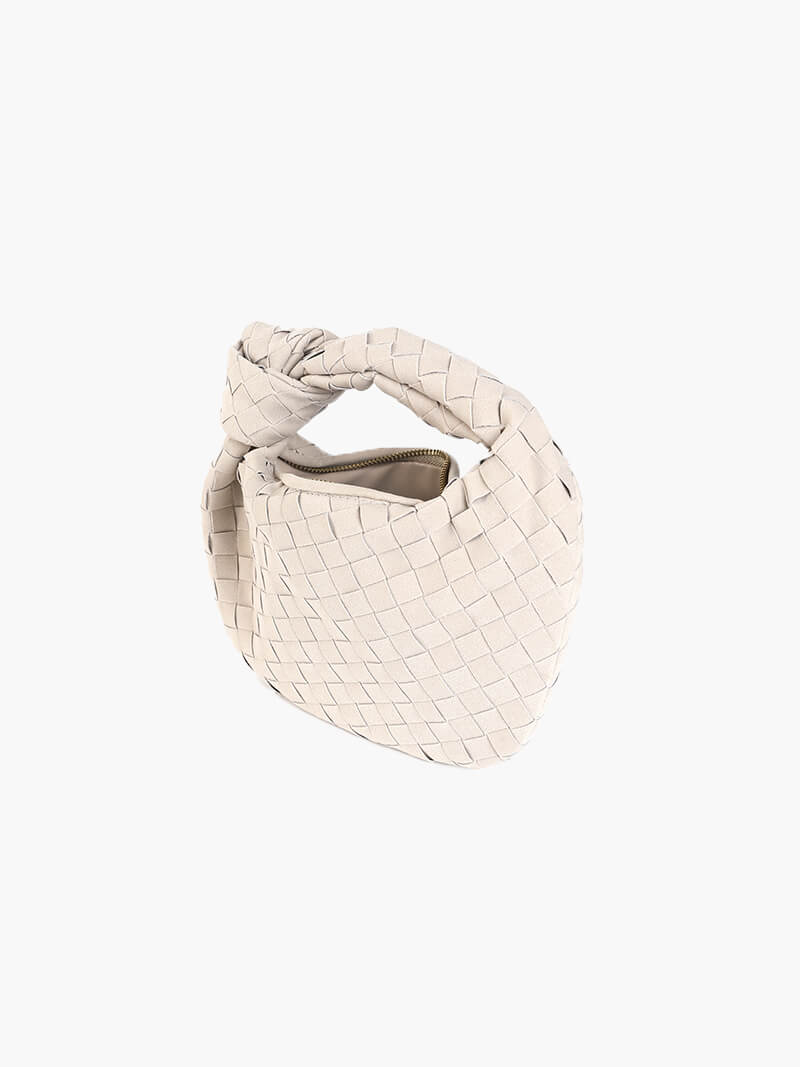 Montgomery | Woven Bag mini suede