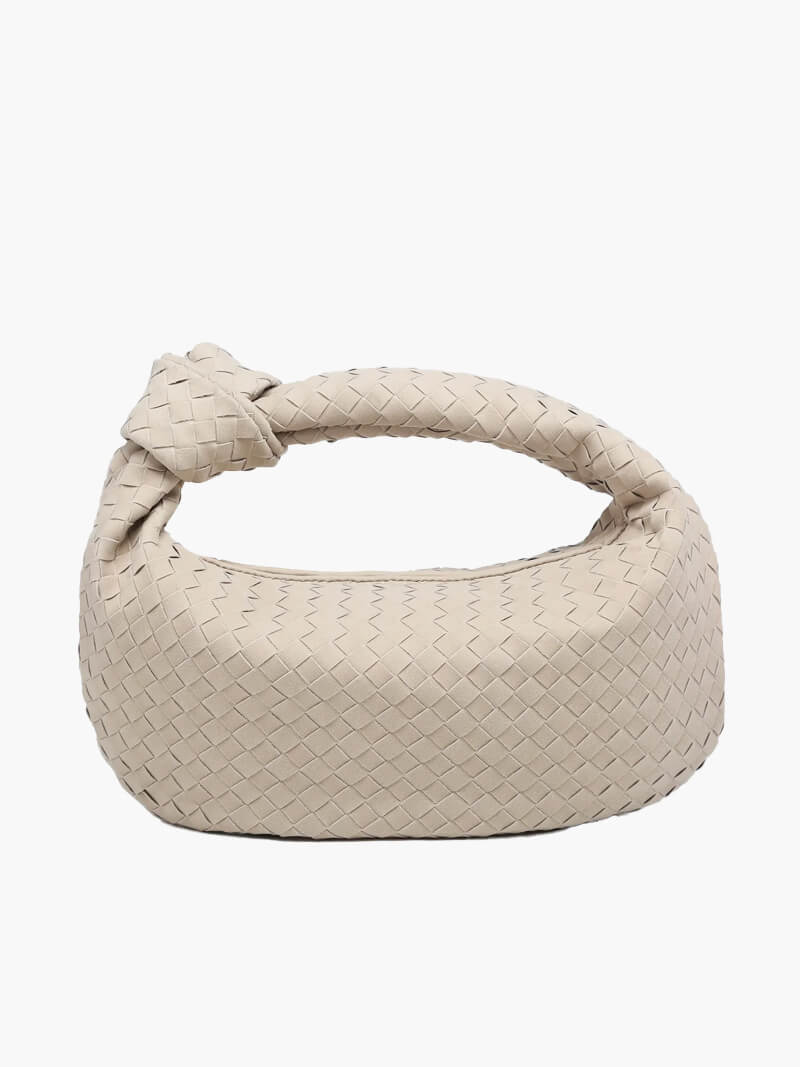 Montgomery | Woven bag medium suede