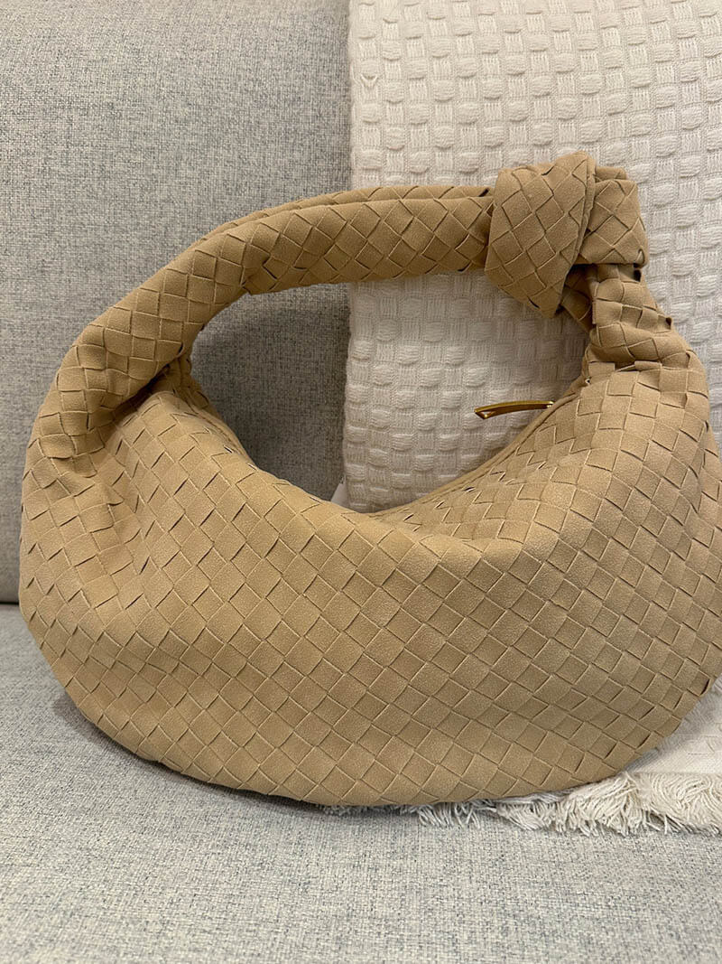 Montgomery | Woven bag medium suede