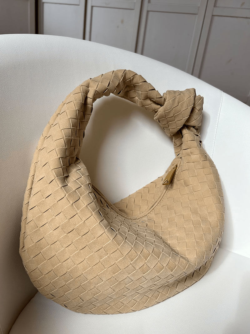 Montgomery | Woven bag medium suede