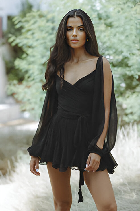 Montgomery | Natalia mini chiffon dress